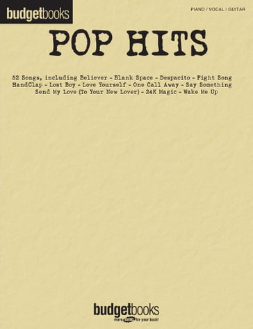 Pop Hits - Hal Leonard Corp.