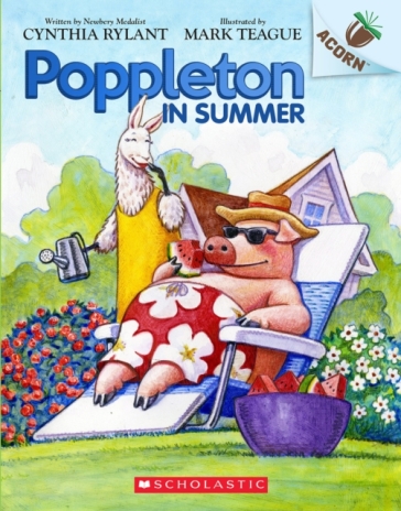 Poppleton in Summer: An Acorn Book (Poppleton #4) - Cynthia Rylant