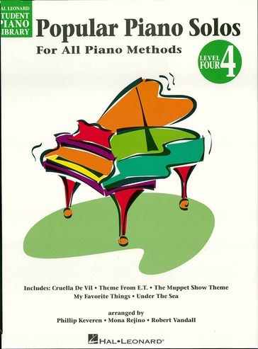 Popular Piano Solos - Level 4 (Music Instruction) - Mona Rejino - PHILLIP KEVEREN - Robert Vandall