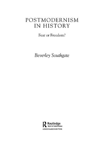 Postmodernism in History - Beverley Southgate