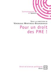 Pour un droit des PME !