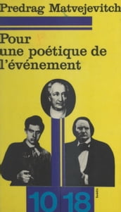 Pour une poétique de l événement : La poésie de circonstance