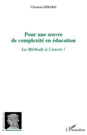 Pour une œuvre de complexité en éducation