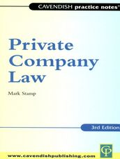 Practice Notes on Private Company Law