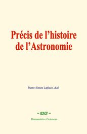 Précis de l histoire de l astronomie