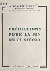 Prédictions pour la fin de ce siècle