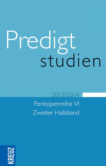 Predigtstudien 2013/2014