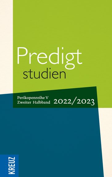 Predigtstudien 2022/2023 - 2. Halbband