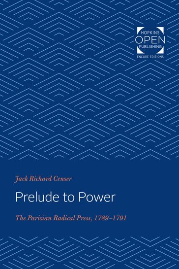 Prelude to Power - Jack Richard Censer