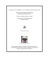 Premier Insiders Guide to Musicology: Guitar Volume 1