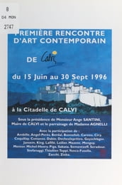 Première Rencontre d art contemporain de Calvi