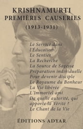 Premières causeries 1911-1931