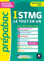 Prépabac 1re STMG - Toutes les matières - Cours et entraînement au contrôle continu 2023