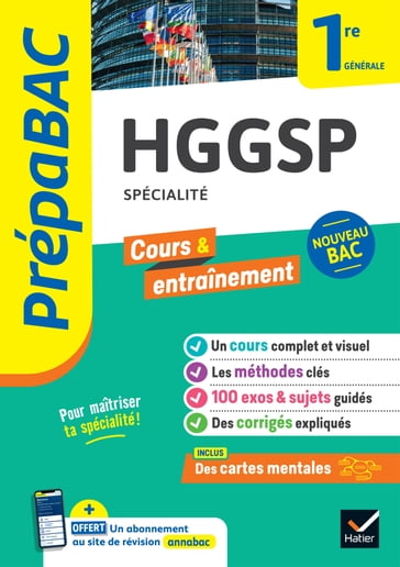 Prépabac HGGSP 1re générale (spécialité) - Cécile Gaillard - Cécile Gintrac - Vanessa Mercier - Franck Rimbert - Frédéric Viénot - Laurent-Henri Van de Wandel