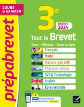 Prépabrevet Tout le brevet 2024 - 3e (toutes les matières)