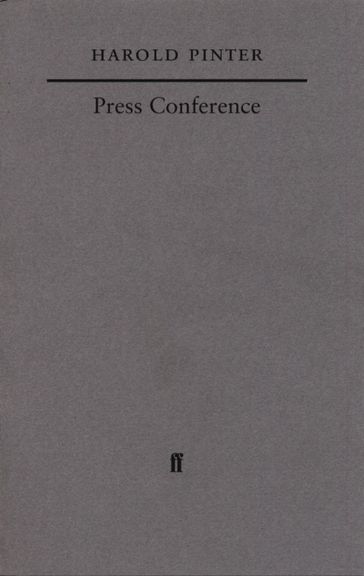 Press Conference - Harold Pinter