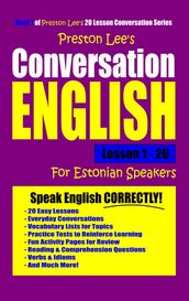 Preston Lee s Conversation English For Estonian Speakers Lesson 1: 20