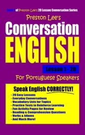 Preston Lee s Conversation English For Portuguese Speakers Lesson 1: 20