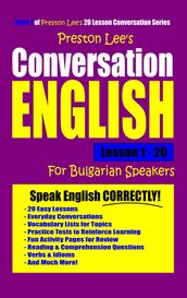 Preston Lee s Conversation English For Bulgarian Speakers Lesson 1: 20