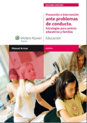 Prevención e intervención ante problemas de conducta. Estrategias para centros educativos y familias (2.ª Ed.)