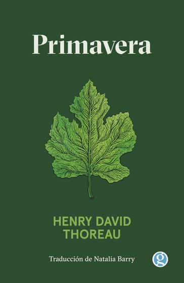 Primavera - Henry David Thoreau