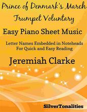 Prince of Denmark s March Trumpet Voluntary Easy Piano Sheet Music
