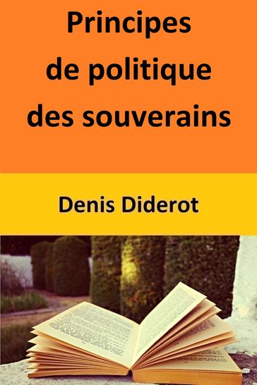 Principes de politique des souverains - Denis Diderot