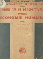 Principes et perspectives d une économie humaine