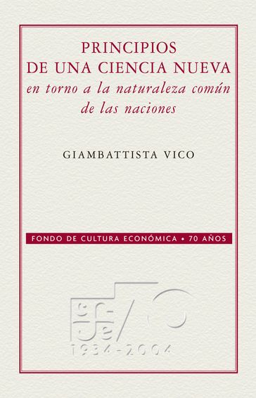 Principios de una ciencia nueva - Giambattista Vico