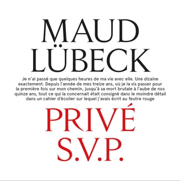 Privé S.V.P. - Maud Lubeck