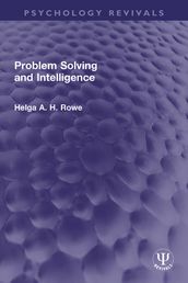 Problem Solving and Intelligence