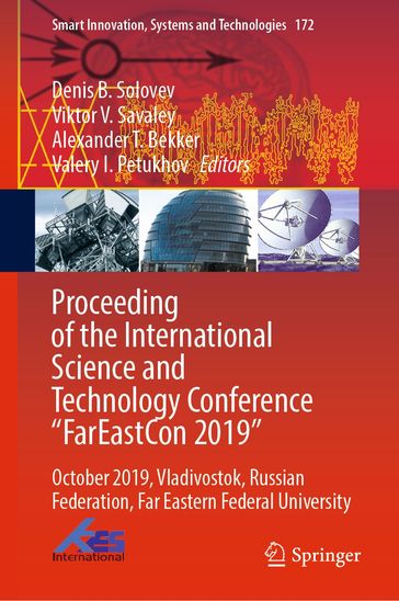 Proceeding of the International Science and Technology Conference "FarEaston 2019"