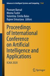 Proceedings of International Conference on Artificial Intelligence and Applications