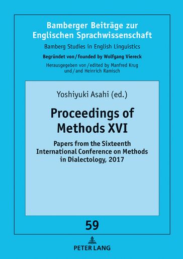 Proceedings of Methods XVI - Heinrich Ramisch - Yoshiyuki Asahi