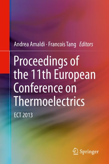 Proceedings of the 11th European Conference on Thermoelectrics