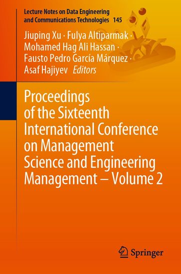 Proceedings of the Sixteenth International Conference on Management Science and Engineering Management  Volume 2