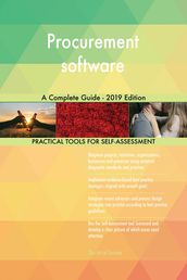 Procurement software A Complete Guide - 2019 Edition