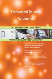 Professional Services Automation A Complete Guide - 2019 Edition