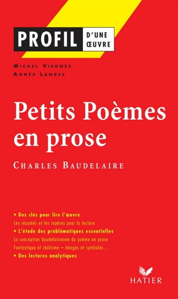 Profil - Baudelaire : Petits Poèmes en prose - Agnès Landes - Baudelaire Charles - Michel Viegnes