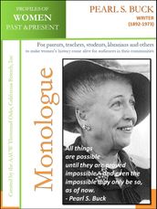 Profiles of Women Past & Present Pearl S. Buck, Writer (1892-1973)