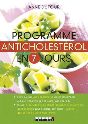 Programme anticholestérol en 7 jours - Anne Dufour