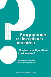 Programmes et disciplines scolaires