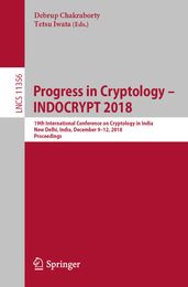 Progress in Cryptology  INDOCRYPT 2018