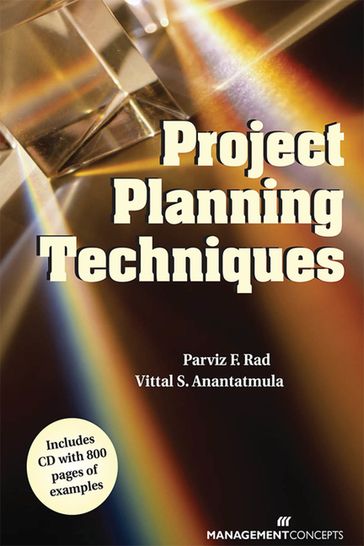 Project Planning Techniques Book - Parviz F. Rad - Vittal S. Anantatmula