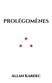 Prolégomènes