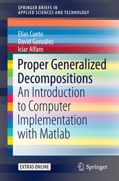 Proper Generalized Decompositions