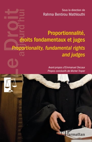Proportionnalité, droits fondamentaux et juges - Rahma Bentirou Mathlouthi - Michel Troper