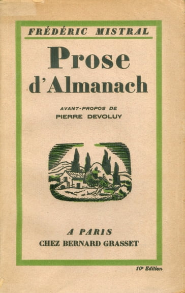 Prose d'Almanach - Frédéric Mistral