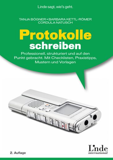 Protokolle schreiben - Barbara Kettl-Romer - Cordula Natusch - Tanja Bogner