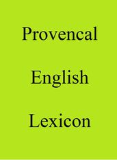 Provencal English Lexicon